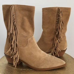 rebecca minkoff krissa fringe western boots